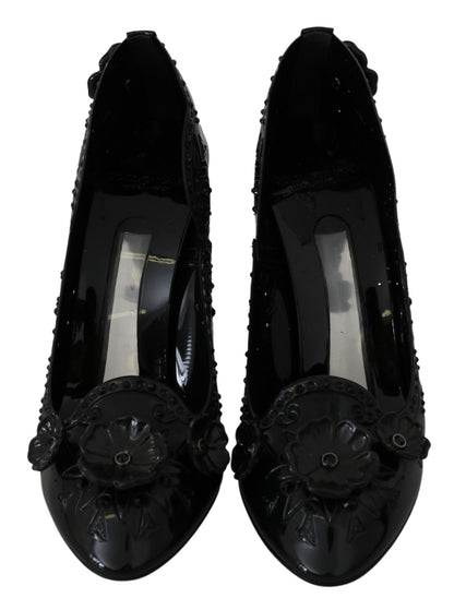 Dolce & Gabbana Enchanting Crystal Cinderella Pumps - Sandy Store ByNet