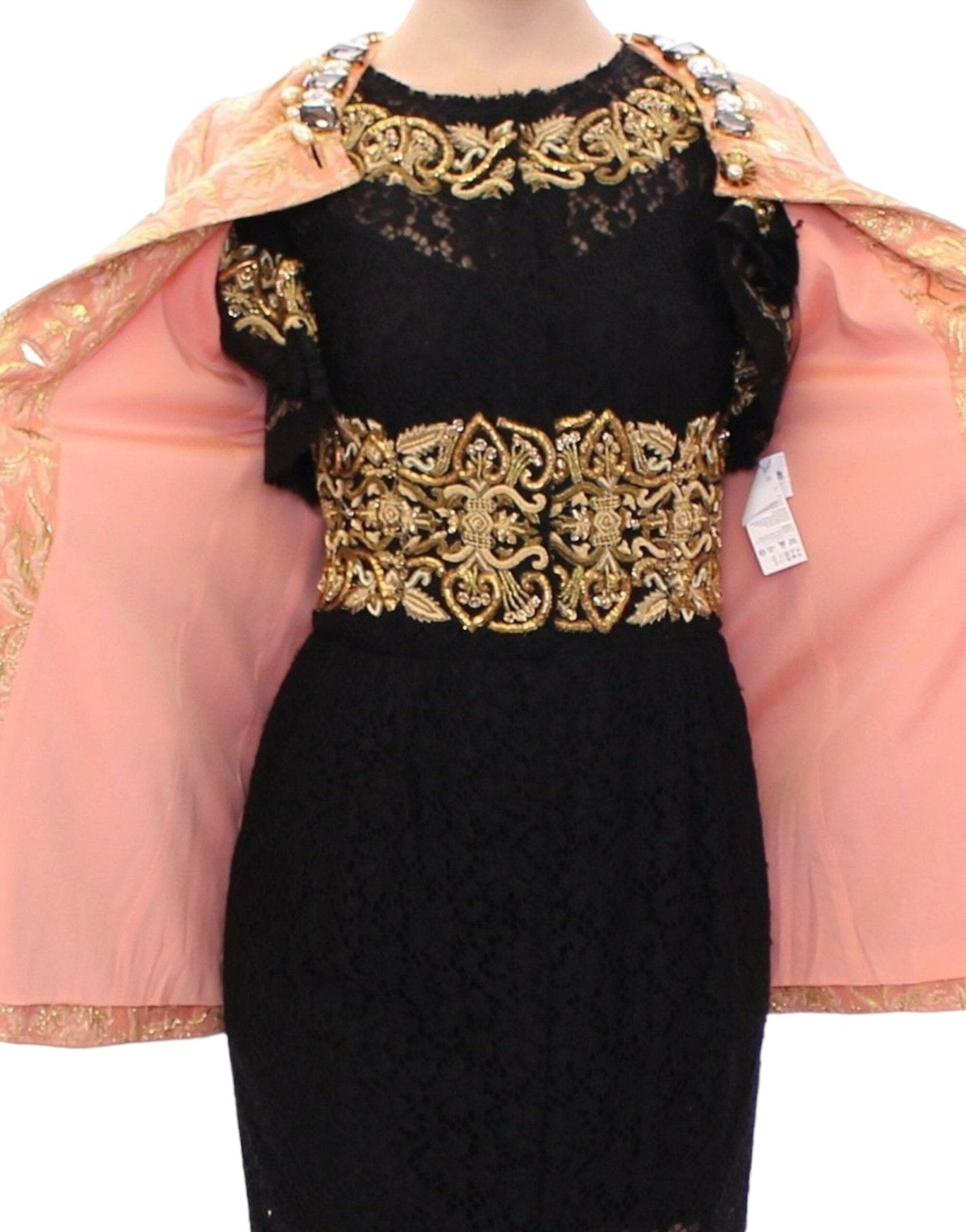 Dolce & Gabbana Exclusive Crystal Brocade Coat Jacket - Sandy Store ByNet