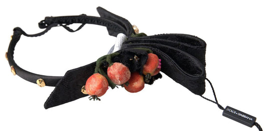 Dolce & Gabbana Exclusive Multicolor Crystal Diadem Headband - Sandy Store ByNet
