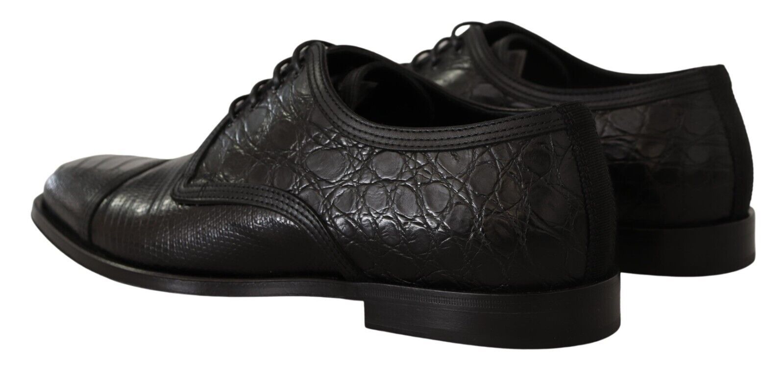 Dolce & Gabbana Exotic Leather Formal Lace - Up Shoes - Sandy Store ByNet