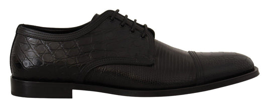 Dolce & Gabbana Exotic Leather Formal Lace - Up Shoes - Sandy Store ByNet