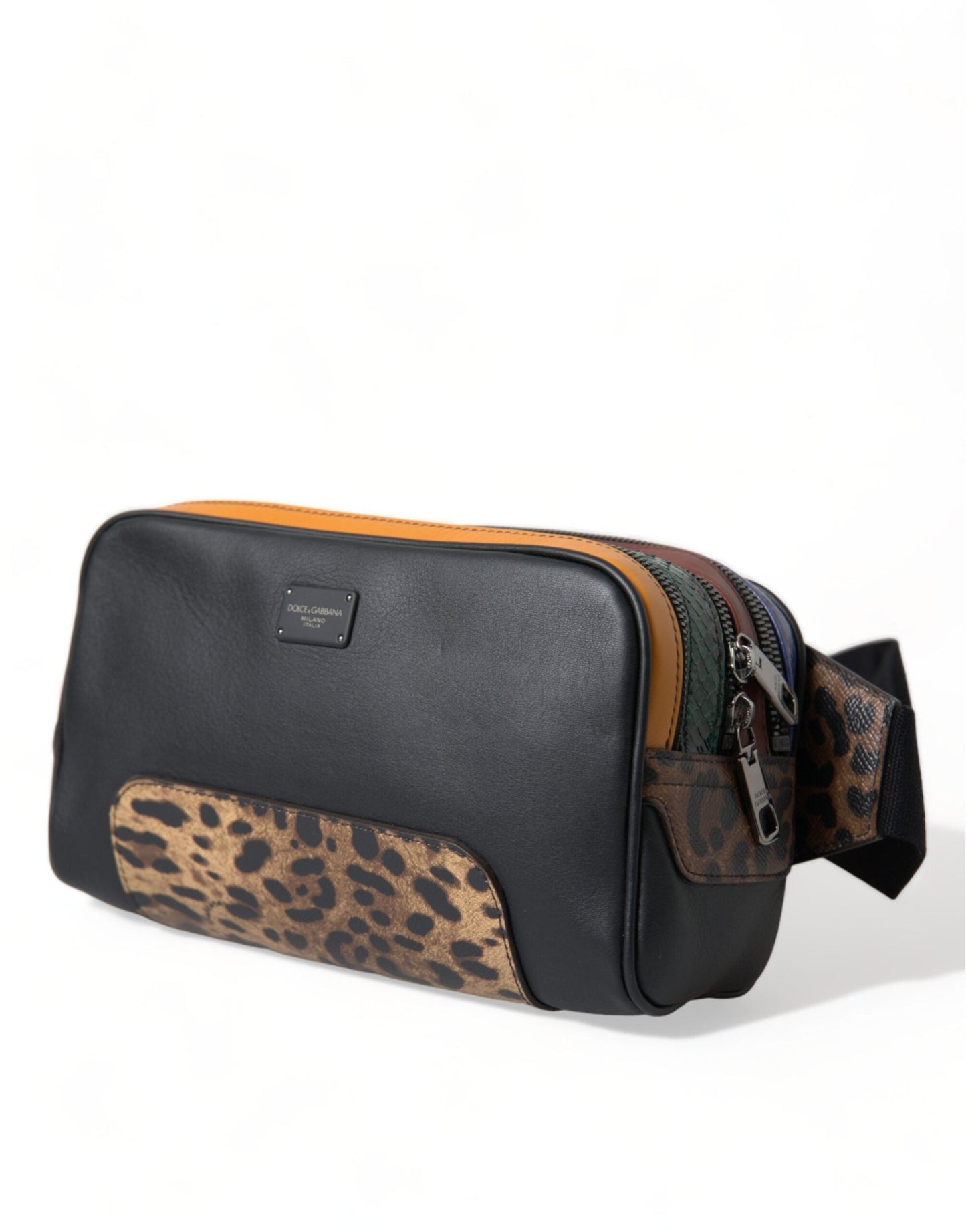Dolce & Gabbana Exotic Leather Leopard Belt Bag - Sandy Store ByNet