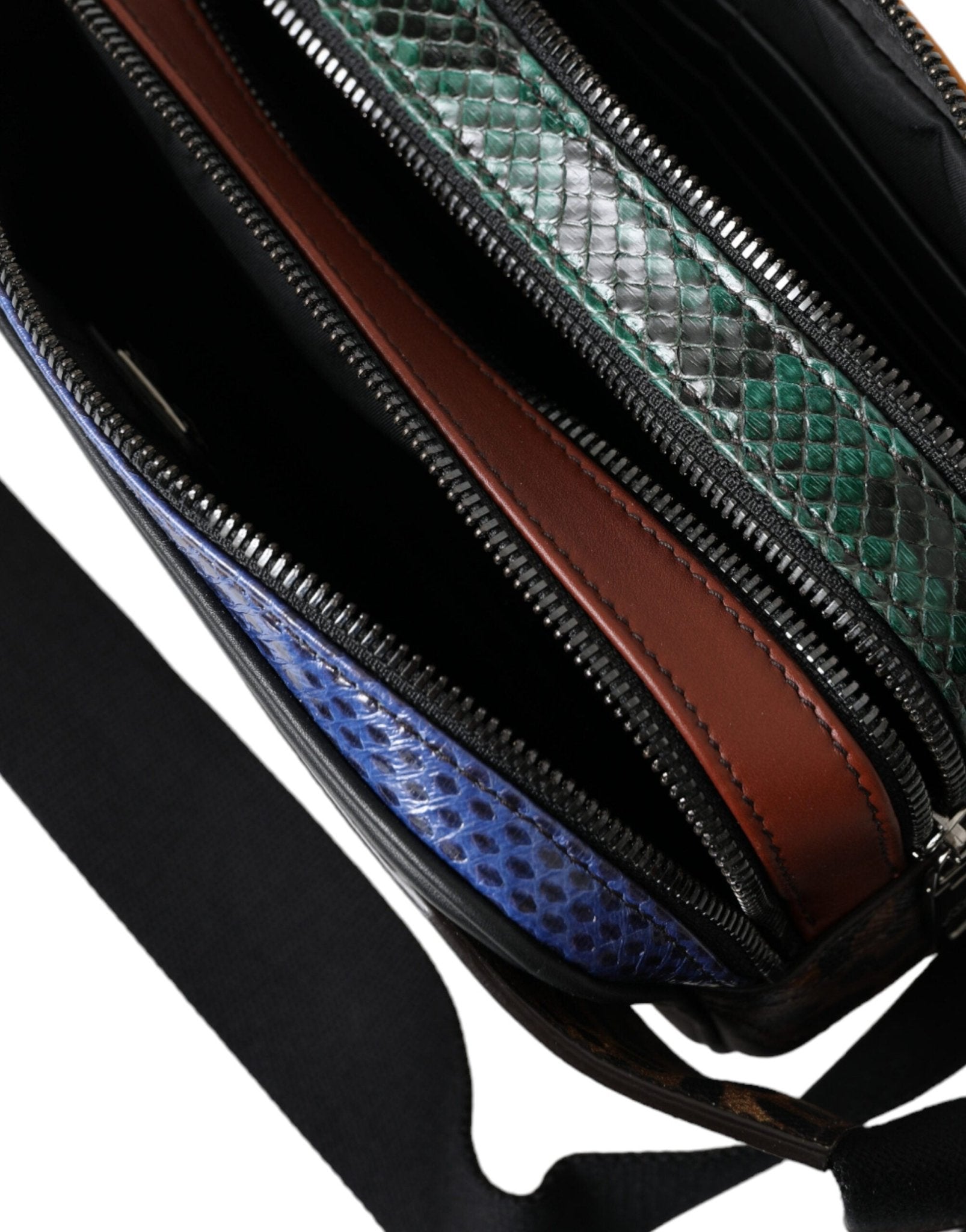 Dolce & Gabbana Exotic Leather Leopard Belt Bag - Sandy Store ByNet