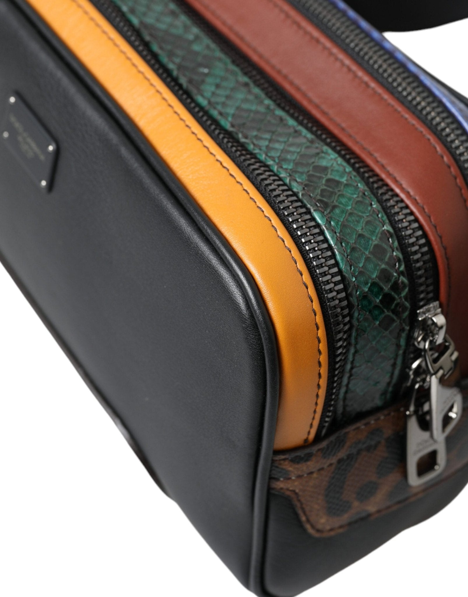 Dolce & Gabbana Exotic Leather Leopard Belt Bag - Sandy Store ByNet