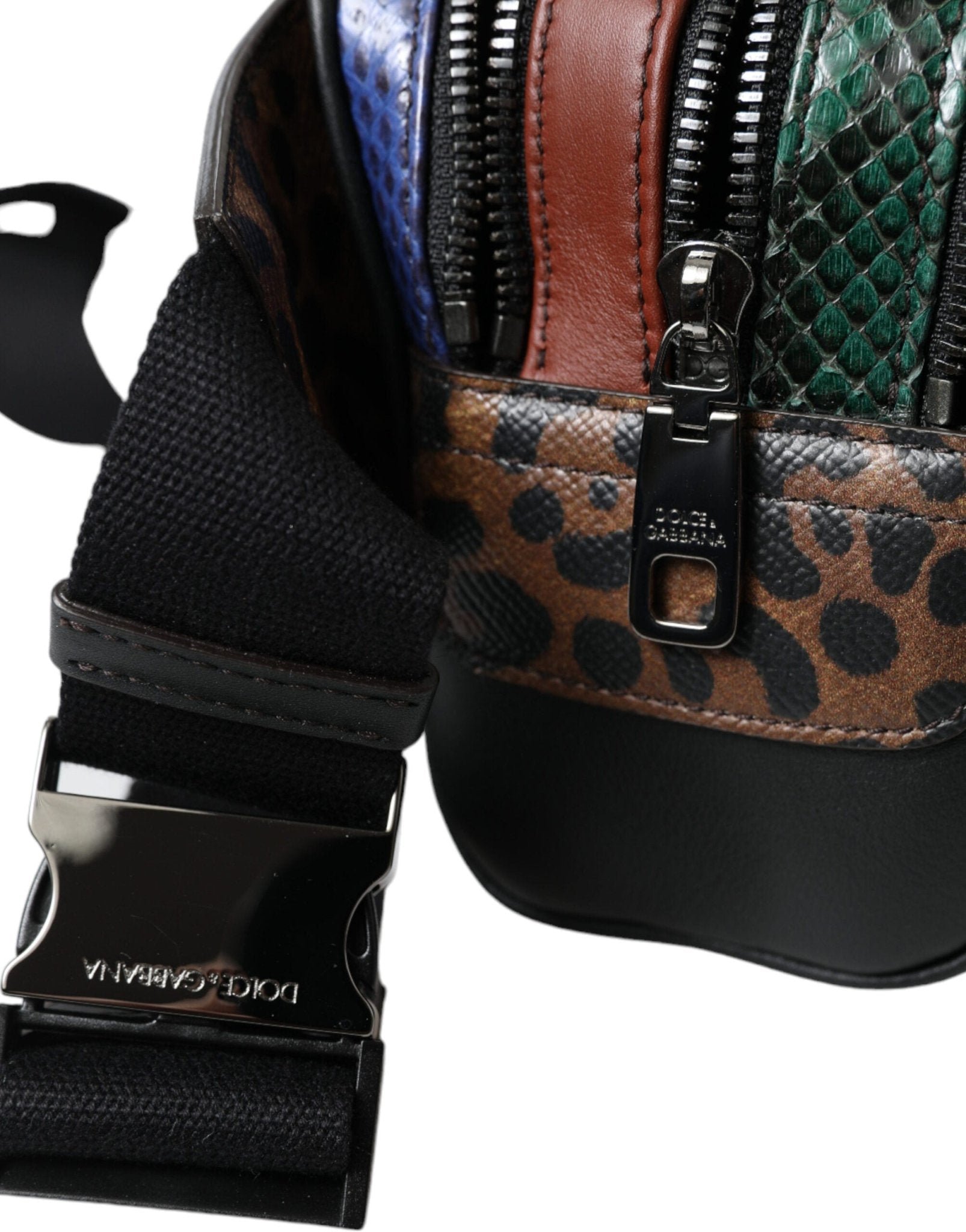 Dolce & Gabbana Exotic Leather Leopard Belt Bag - Sandy Store ByNet