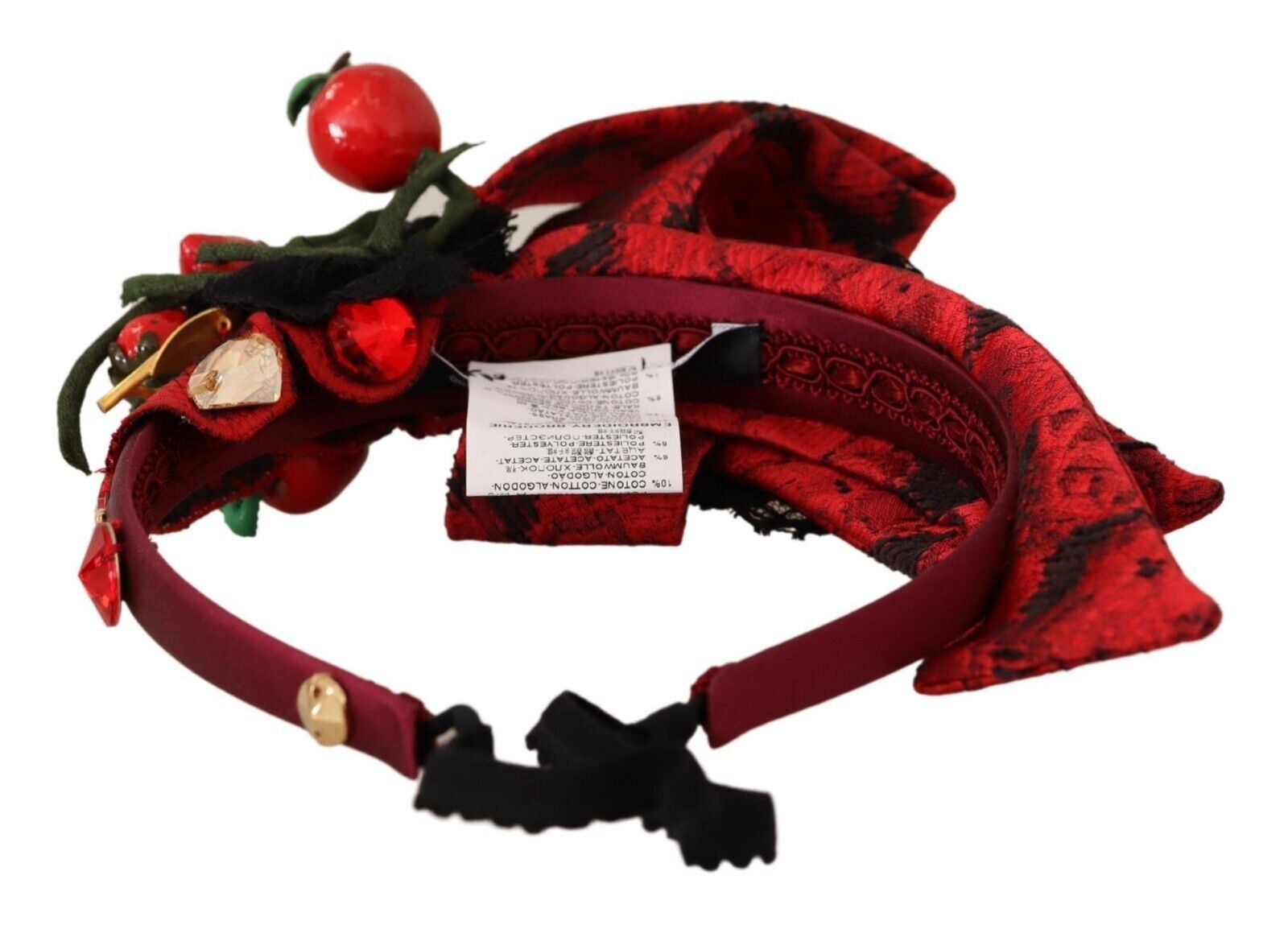Dolce & Gabbana Exquisite Berry Crystal Embellished Diadem - Sandy Store ByNet