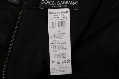 Dolce & Gabbana Exquisite Black Mink Fur Mini Shorts - Sandy Store ByNet