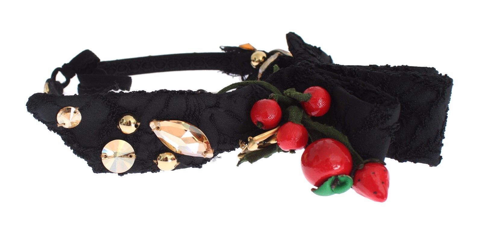 Dolce & Gabbana Exquisite Crystal Berry Diadem Headband - Sandy Store ByNet