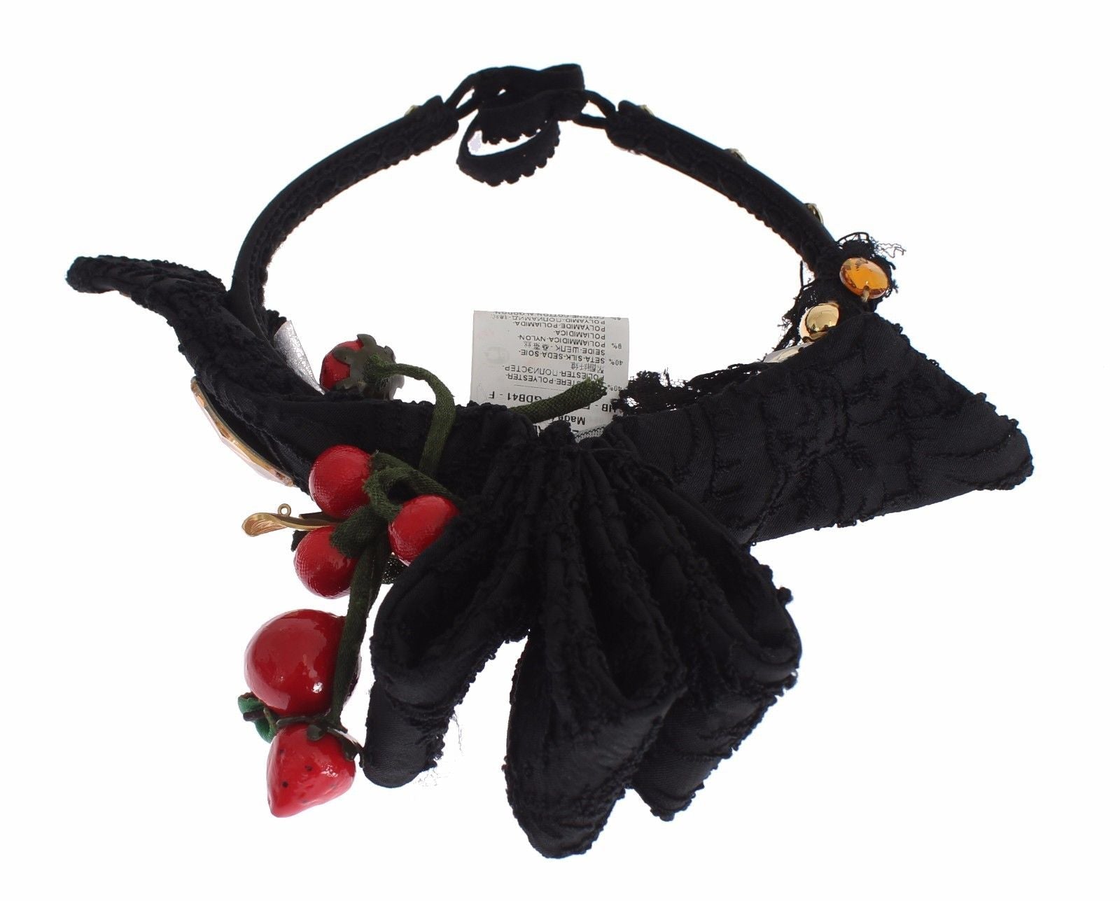 Dolce & Gabbana Exquisite Crystal Berry Diadem Headband - Sandy Store ByNet
