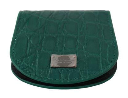 Dolce & Gabbana Exquisite Exotic Skin Coin Case Wallet - Sandy Store ByNet