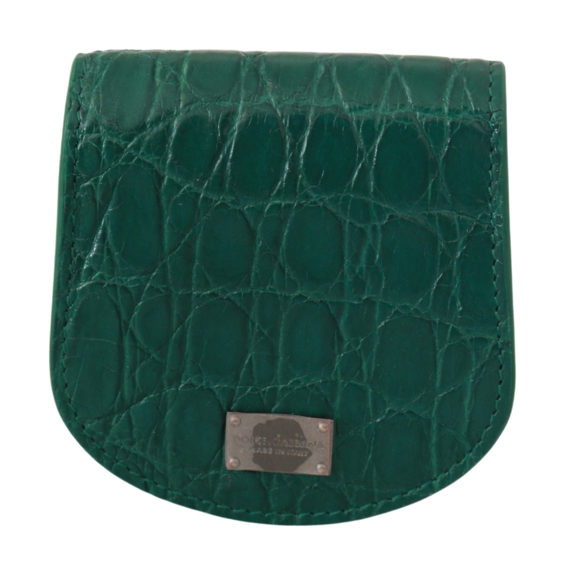 Dolce & Gabbana Exquisite Exotic Skin Coin Case Wallet - Sandy Store ByNet