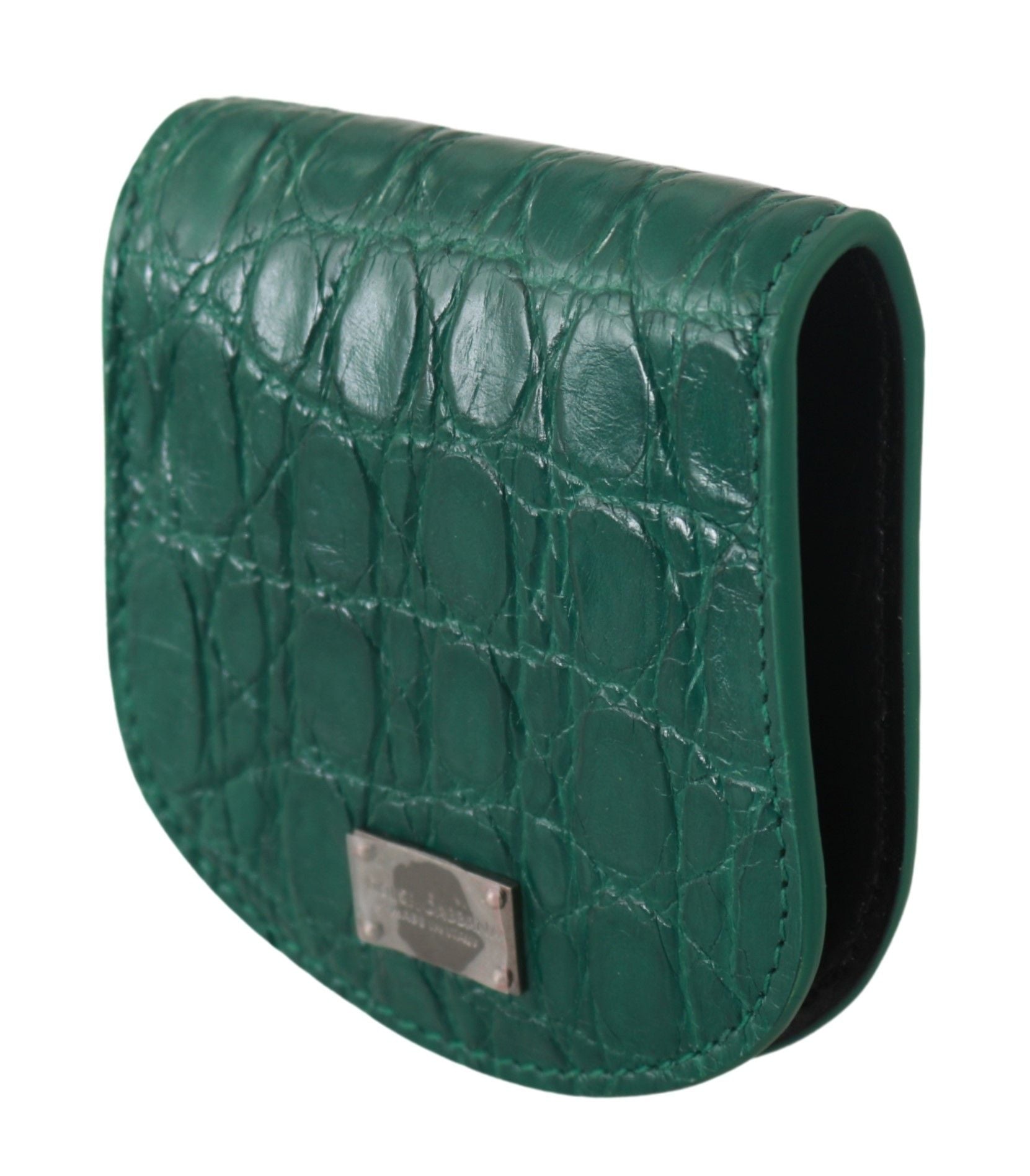 Dolce & Gabbana Exquisite Exotic Skin Coin Case Wallet - Sandy Store ByNet