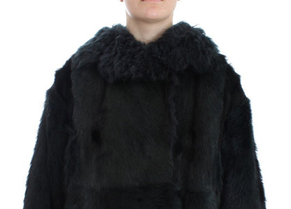 Dolce & Gabbana Exquisite Shearling Coat Jacket - Sandy Store ByNet