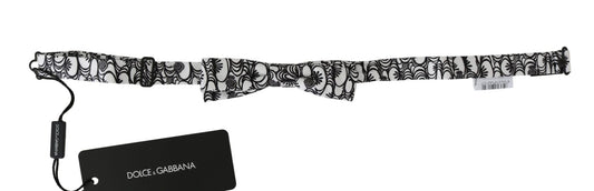 Dolce & Gabbana Exquisite Silk Bow Tie with Pattern - Sandy Store ByNet