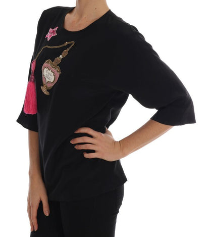 Dolce & Gabbana Fairy Tale Embroidered Silk Blouse - Sandy Store ByNet