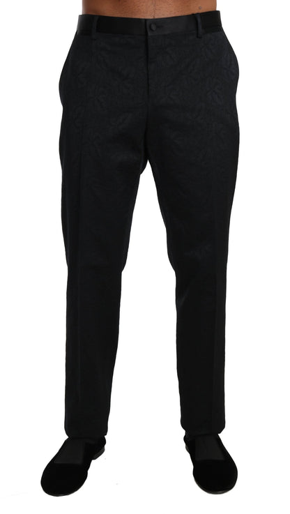 Dolce & Gabbana Floral Brocade Formal Trousers - Sandy Store ByNet