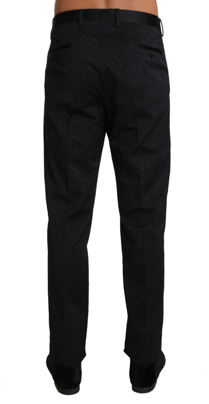 Dolce & Gabbana Floral Brocade Formal Trousers - Sandy Store ByNet