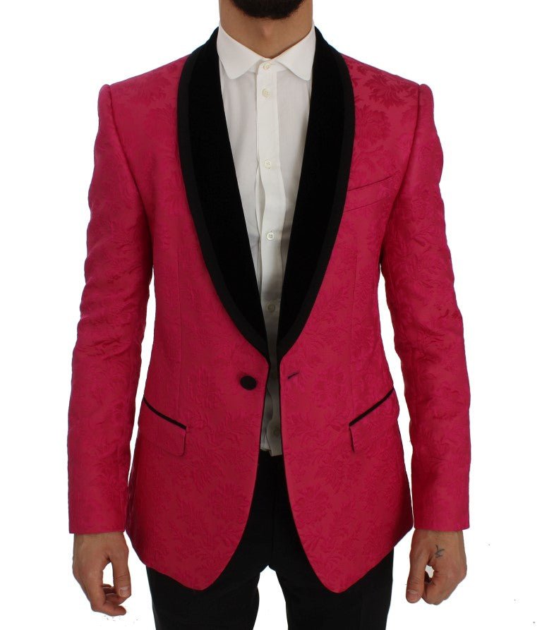 Dolce & Gabbana Floral Brocade Single - Breasted Blazer - Sandy Store ByNet