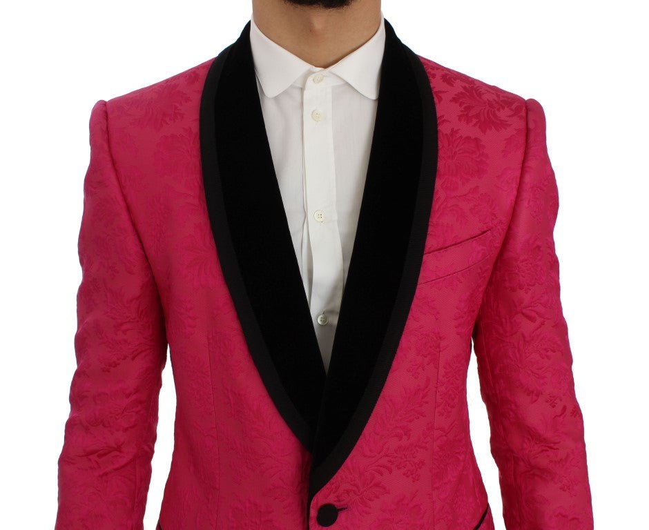 Dolce & Gabbana Floral Brocade Single - Breasted Blazer - Sandy Store ByNet