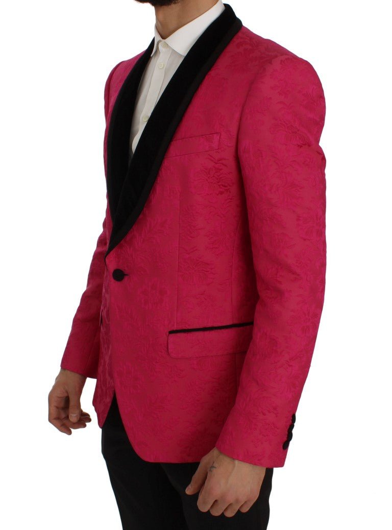 Dolce & Gabbana Floral Brocade Single - Breasted Blazer - Sandy Store ByNet