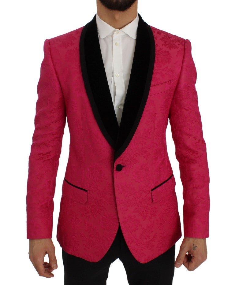 Dolce & Gabbana Floral Brocade Single - Breasted Blazer - Sandy Store ByNet