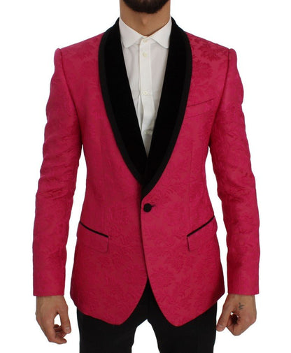 Dolce & Gabbana Floral Brocade Single - Breasted Blazer - Sandy Store ByNet