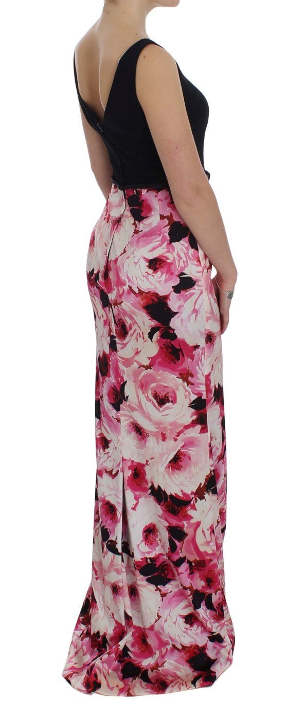 Dolce & Gabbana Floral Elegance Sheath Long Dress - Sandy Store ByNet