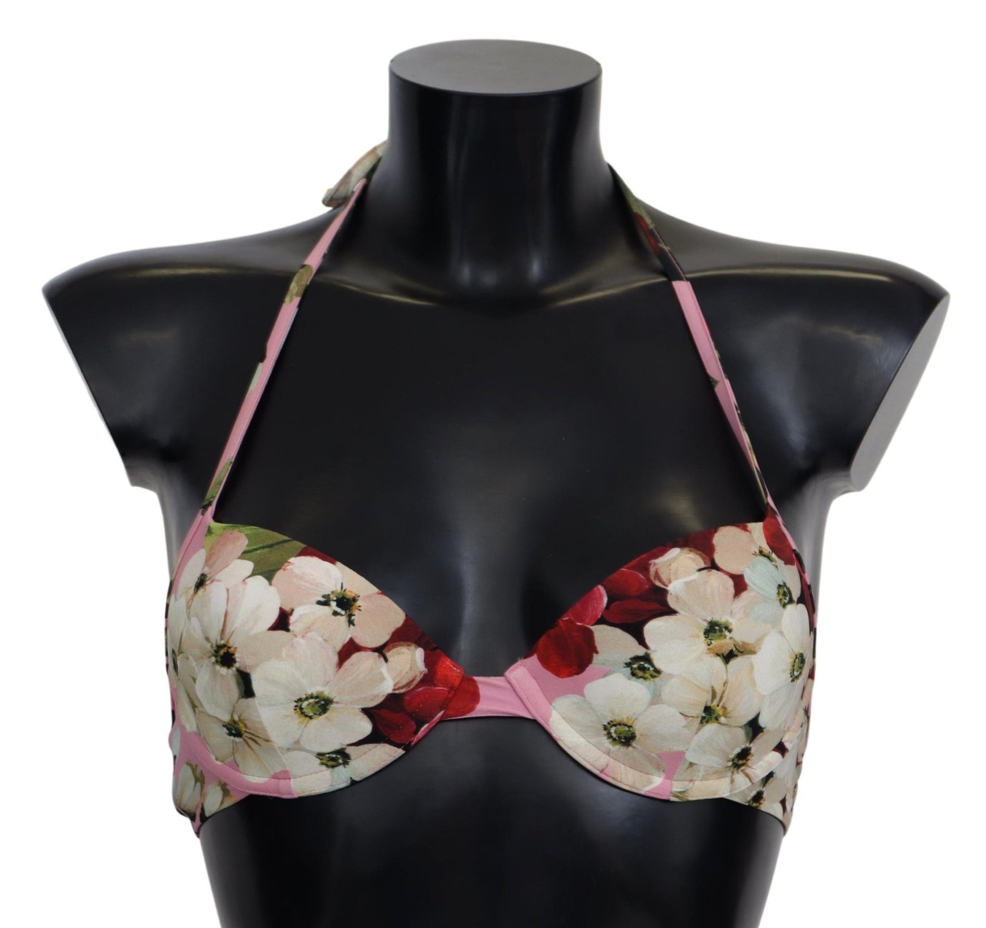 Dolce & Gabbana Floral Elegance Swimwear Top - Sandy Store ByNet