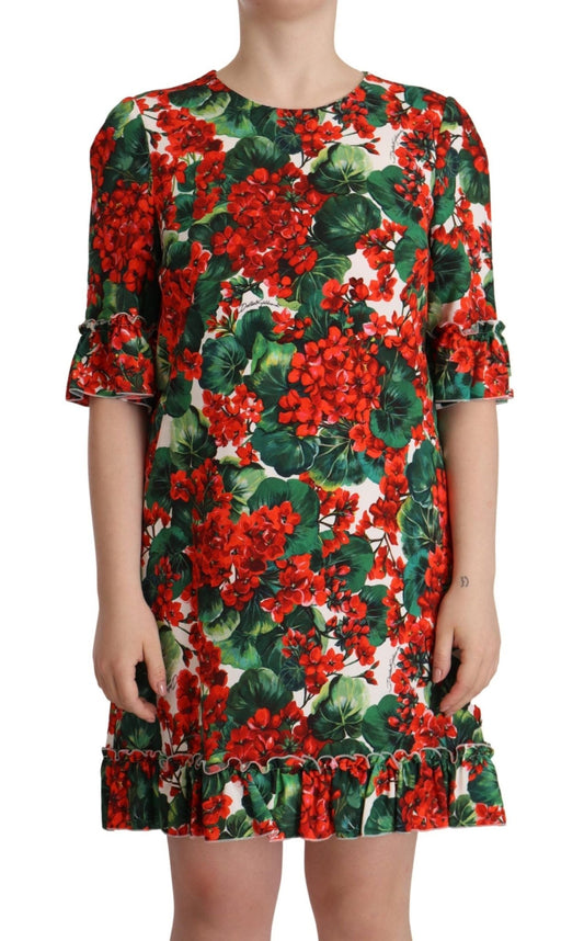 Dolce & Gabbana Floral Mini Enchantment Dress - Sandy Store ByNet