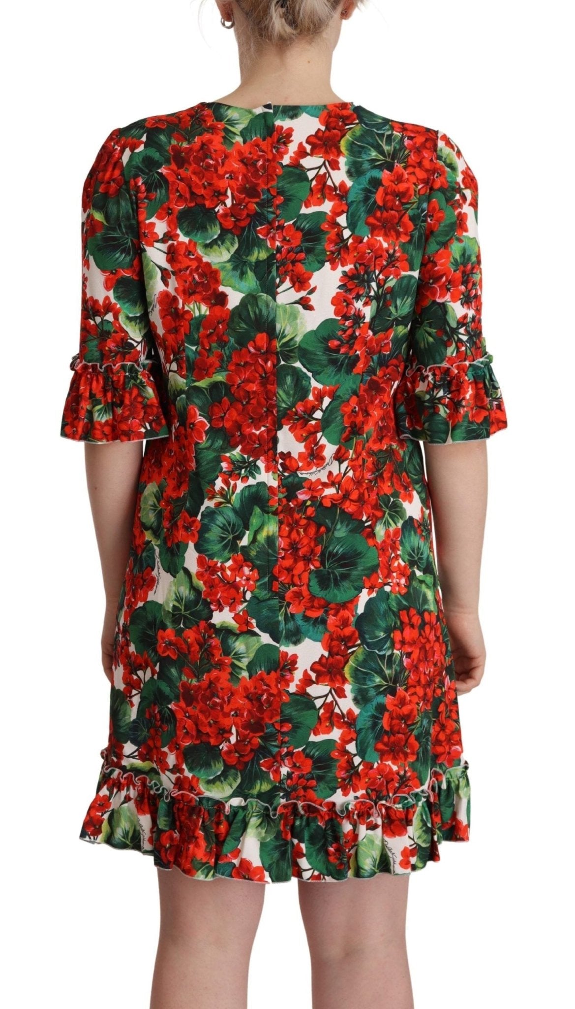 Dolce & Gabbana Floral Mini Enchantment Dress - Sandy Store ByNet