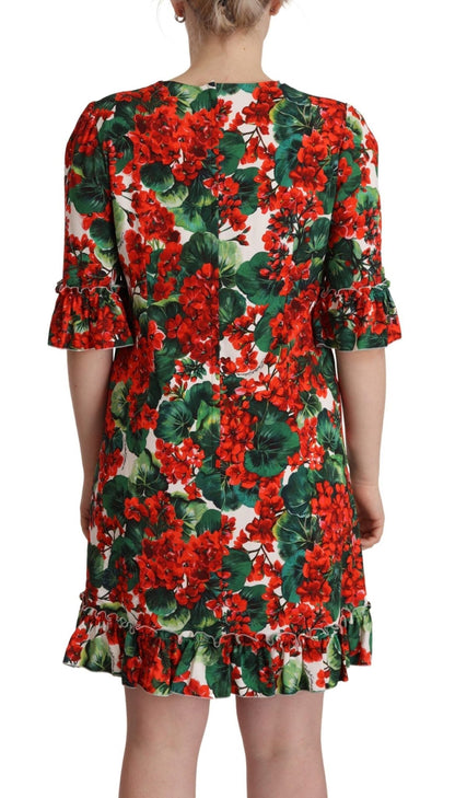 Dolce & Gabbana Floral Mini Enchantment Dress - Sandy Store ByNet