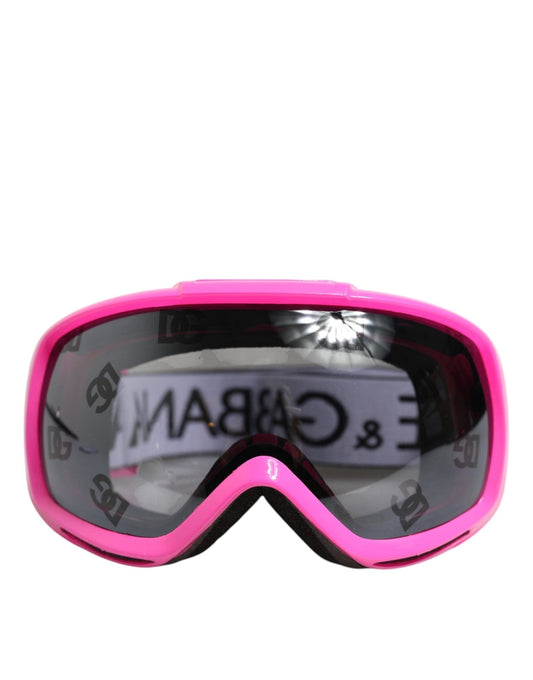 Dolce & Gabbana Fuchsia Pink Logo Ski Goggles DG6182 Mask Sunglasses – par Dolce & Gabbana | Disponible sur Sandy Store ByNet
