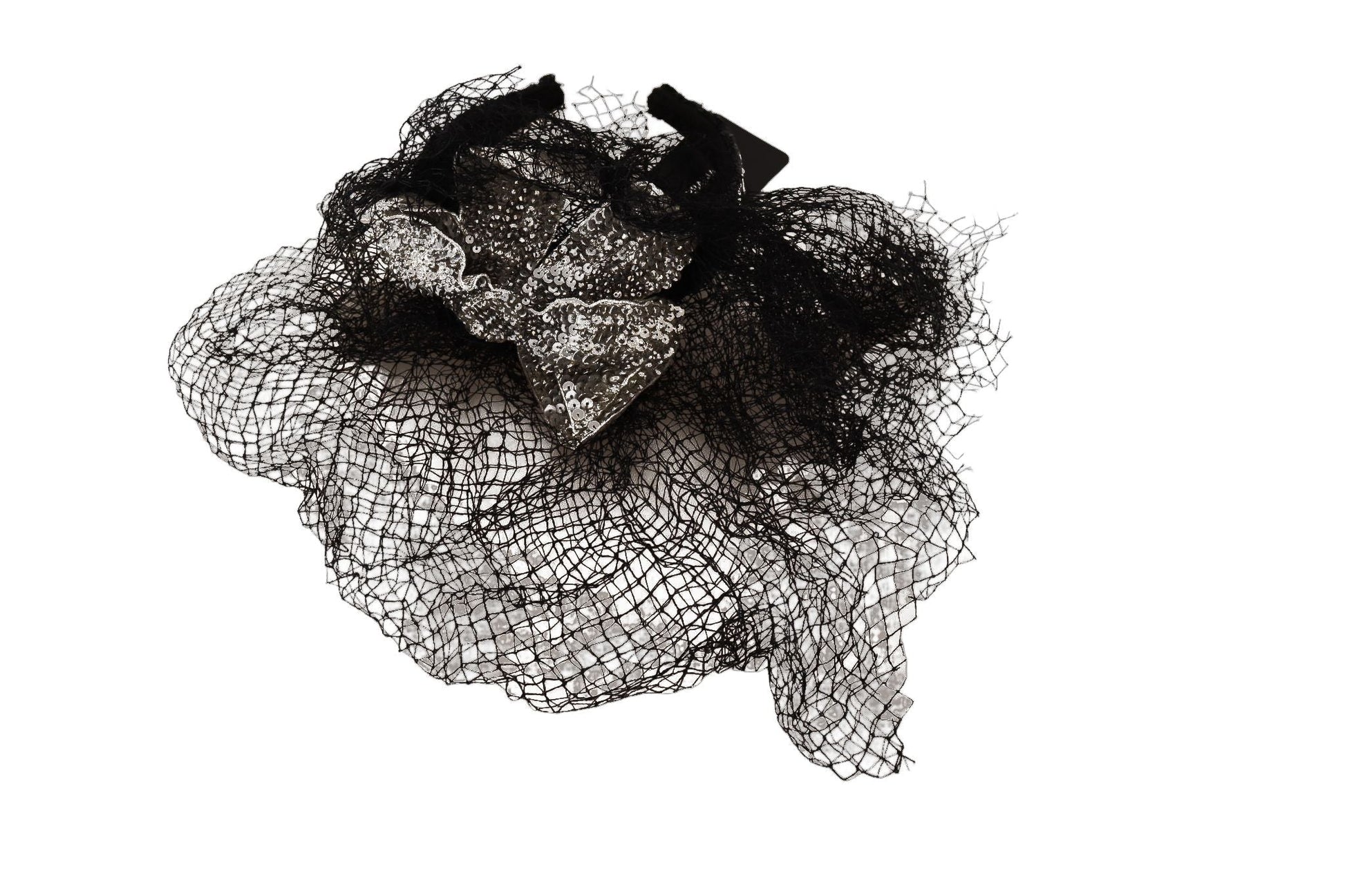 Dolce & Gabbana Glamorous Black Sequined Designer Diadem - Sandy Store ByNet