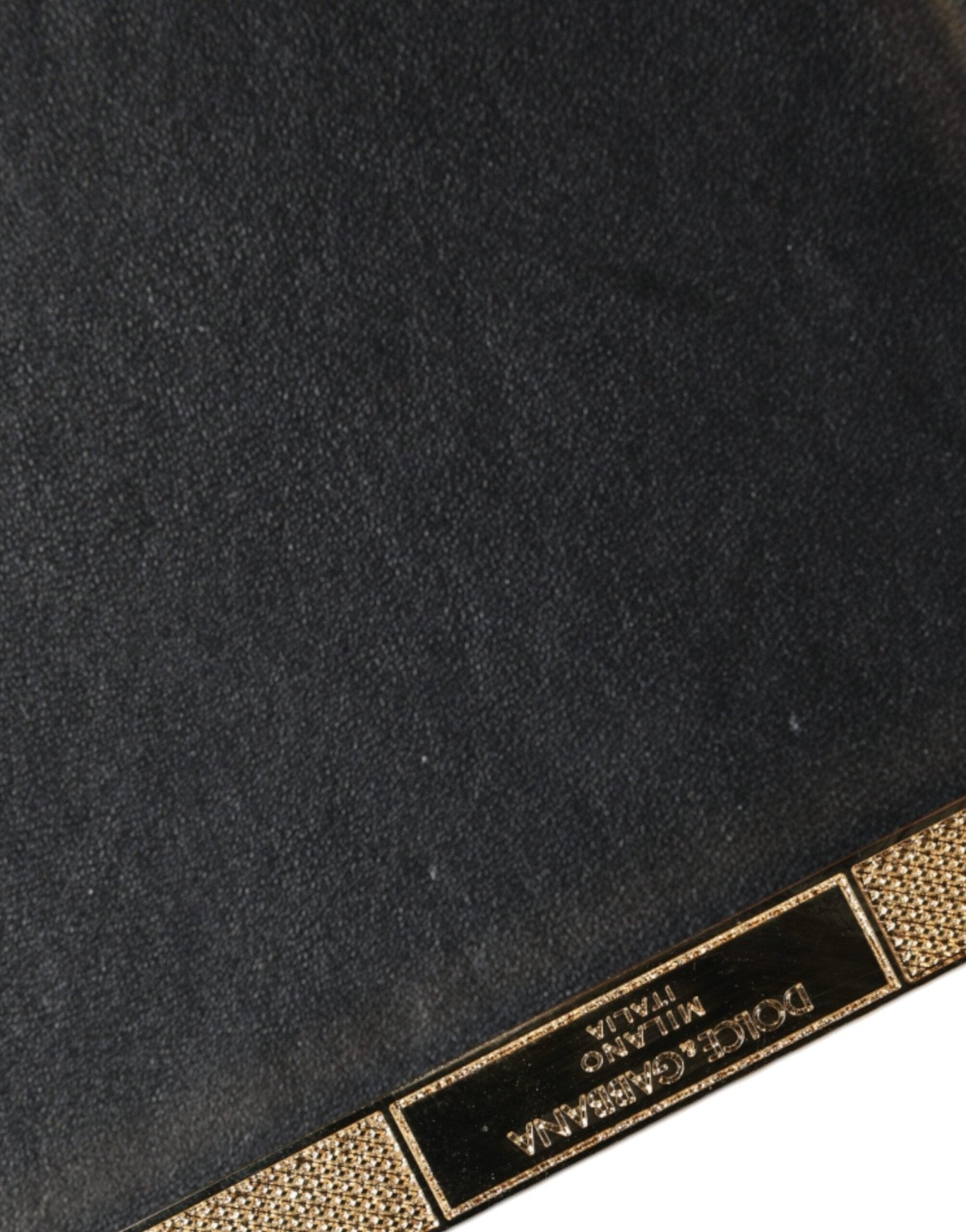 Dolce & Gabbana Gold Crystal Bifold Clutch Evening Party Women Purse Bag - Sandy Store ByNet