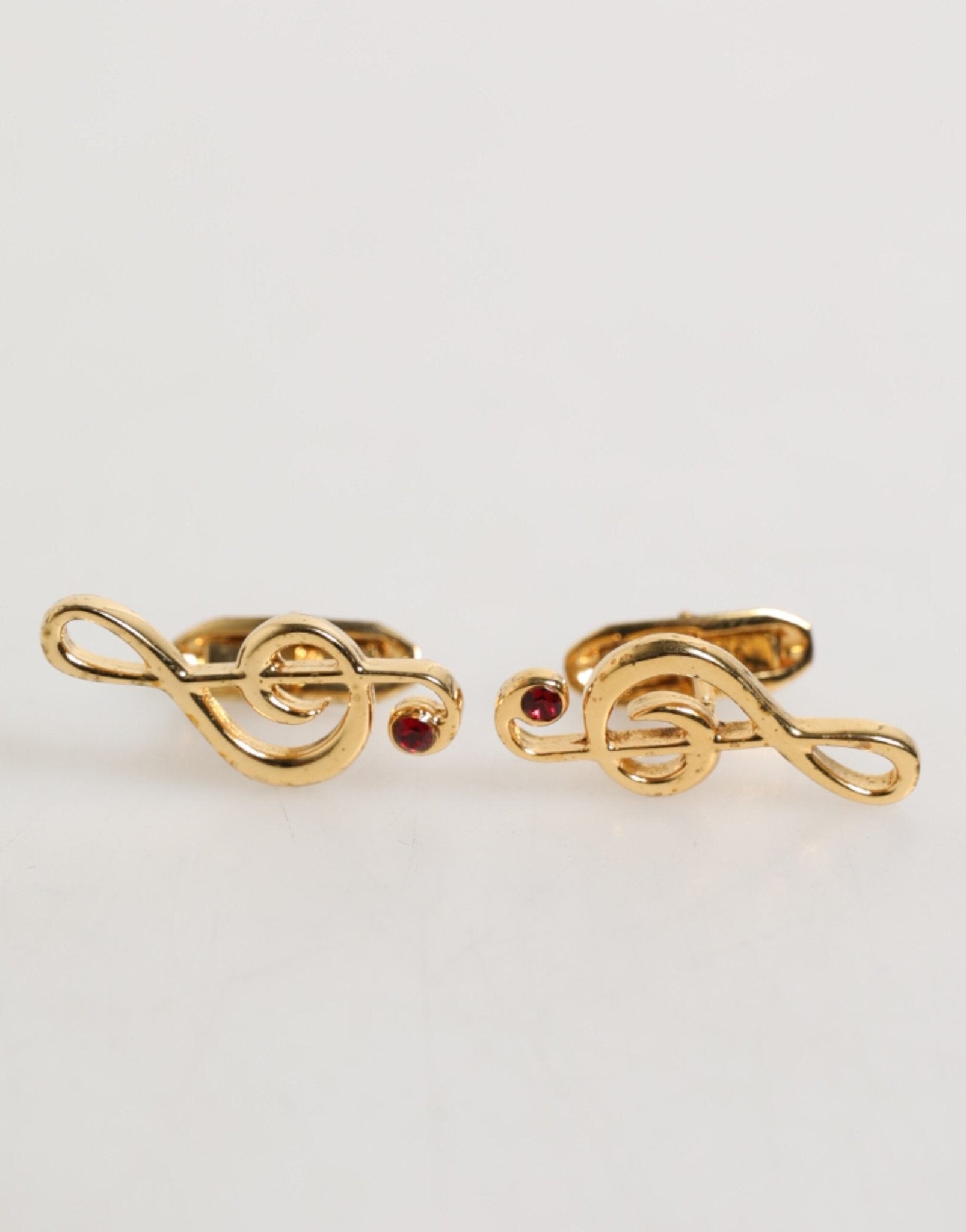 Dolce & Gabbana Gold Musical Note Metal Brass Pin Men Accessory Cufflinks – par Dolce & Gabbana | Disponible sur Sandy Store ByNet