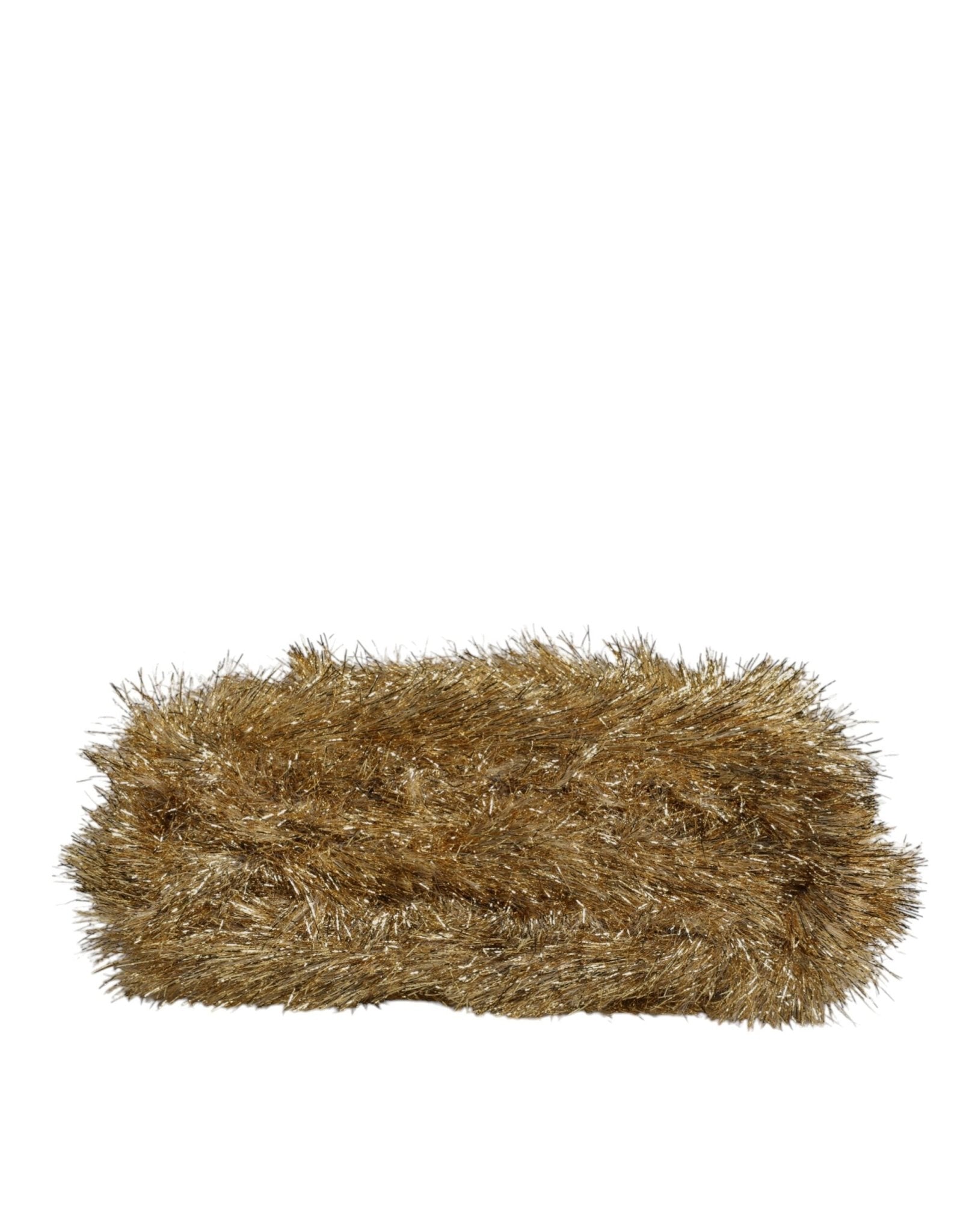 Dolce & Gabbana Gold Vanda Chain Strap Tinsel Crystal Evening Clutch Bag – par Dolce & Gabbana | Disponible sur Sandy Store ByNet