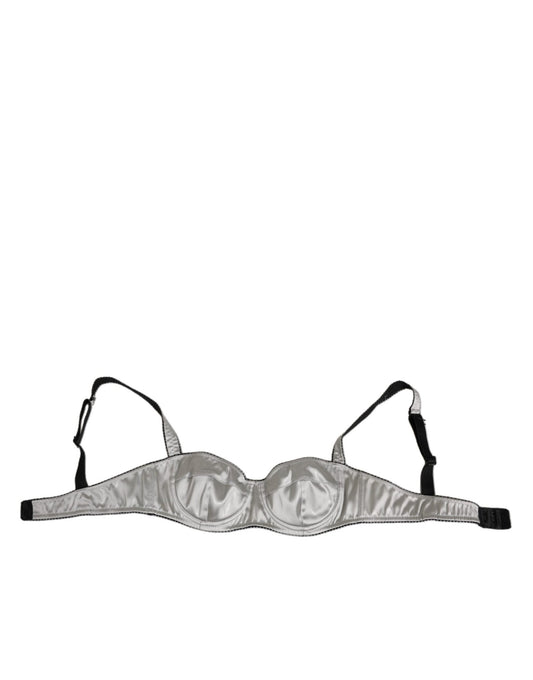 Dolce & Gabbana Gray Acetate Stretch Balconcino Bra Underwear – IT2 | S par Dolce & Gabbana | Disponible sur Sandy Store ByNet