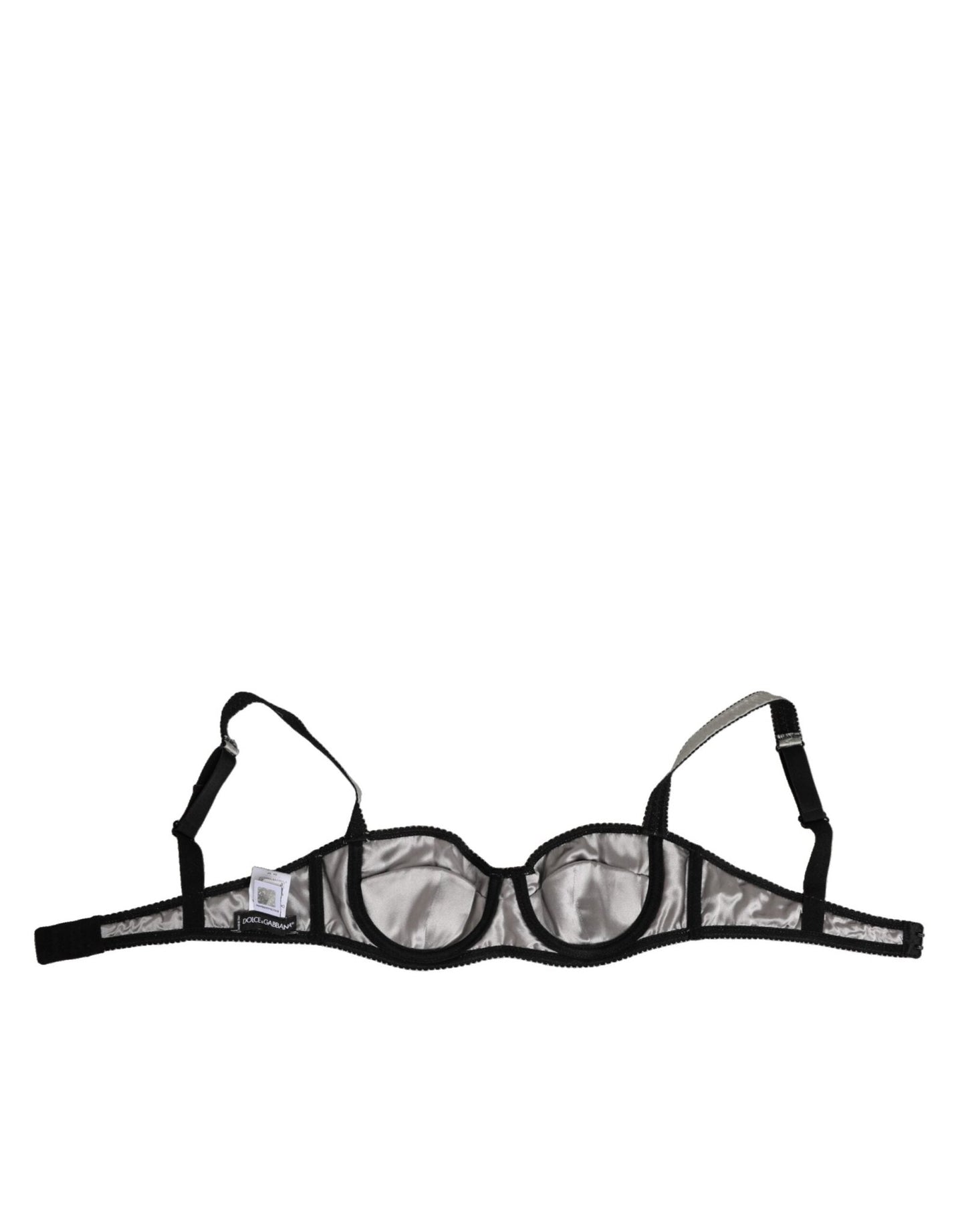 Dolce & Gabbana Gray Acetate Stretch Balconcino Bra Underwear – IT2 | S par Dolce & Gabbana | Disponible sur Sandy Store ByNet