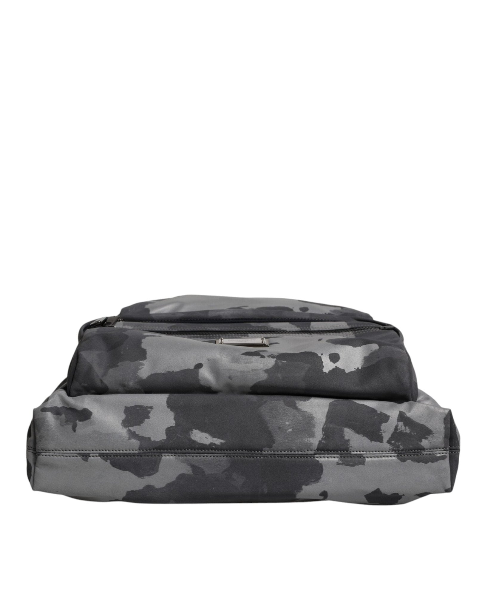 Dolce & Gabbana Gray Camo Cotton Multiple Compartments Tote Bag - Sandy Store ByNet
