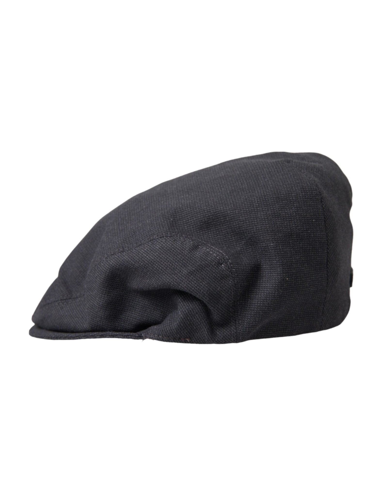 Dolce & Gabbana Gray Cotton Cloth Newsboy Hat Men - Sandy Store ByNet