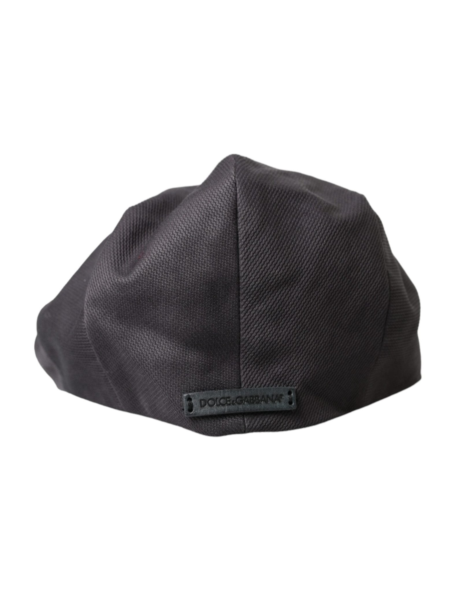 Dolce & Gabbana Gray Cotton Cloth Newsboy Hat Men - Sandy Store ByNet