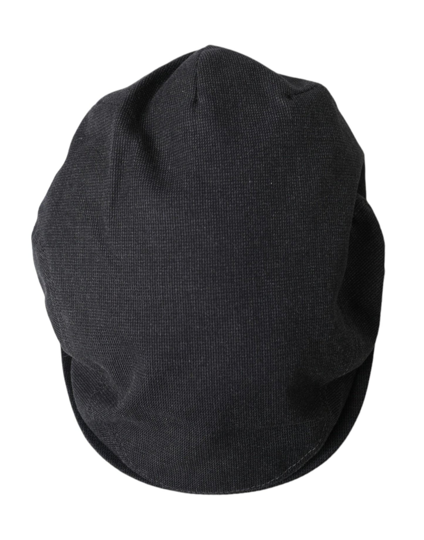 Dolce & Gabbana Gray Cotton Cloth Newsboy Hat Men - Sandy Store ByNet