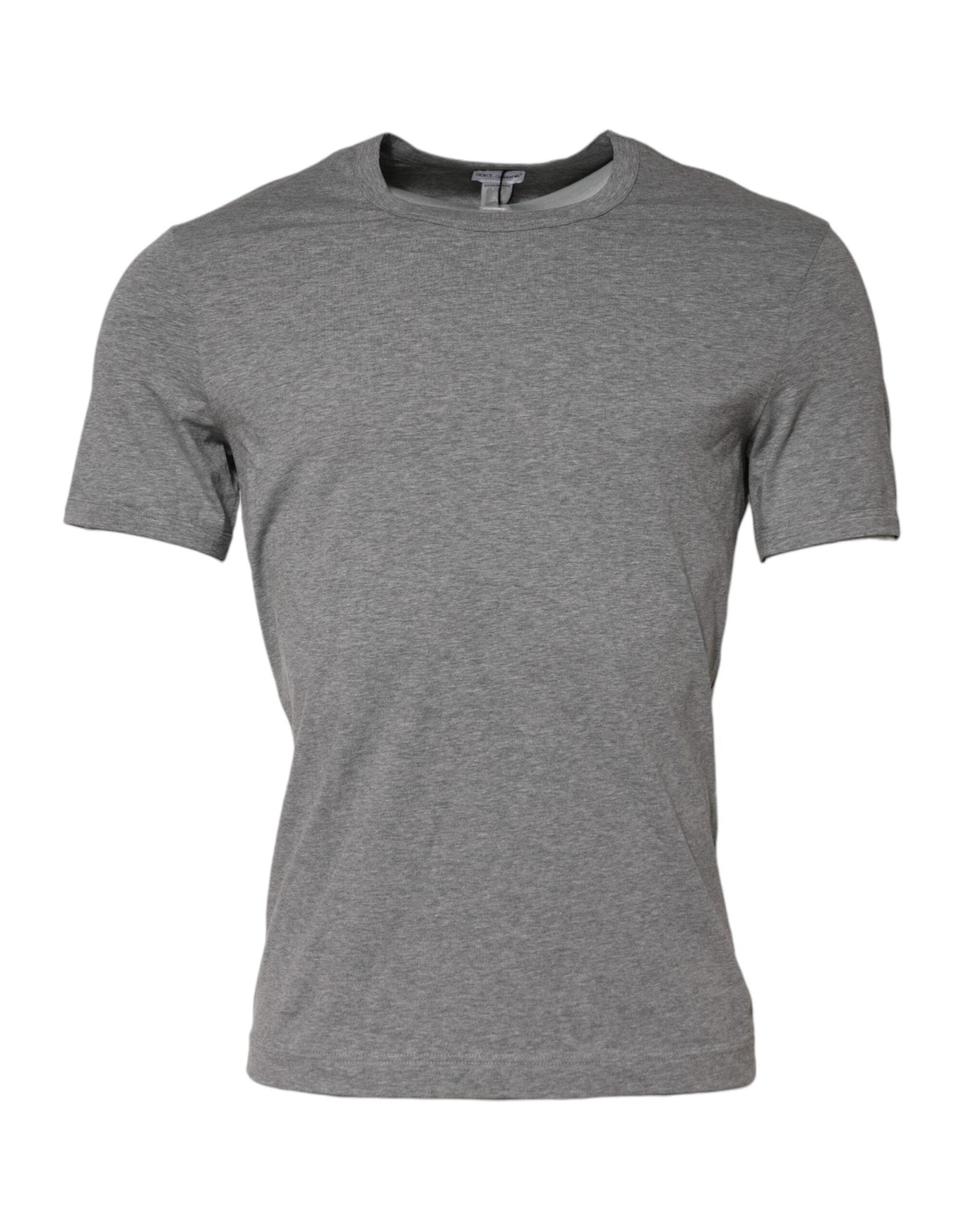 Dolce & Gabbana Gray Crew Neck Short Sleeves Underwear T-shirt – IT4 | S par Dolce & Gabbana | Disponible sur Sandy Store ByNet