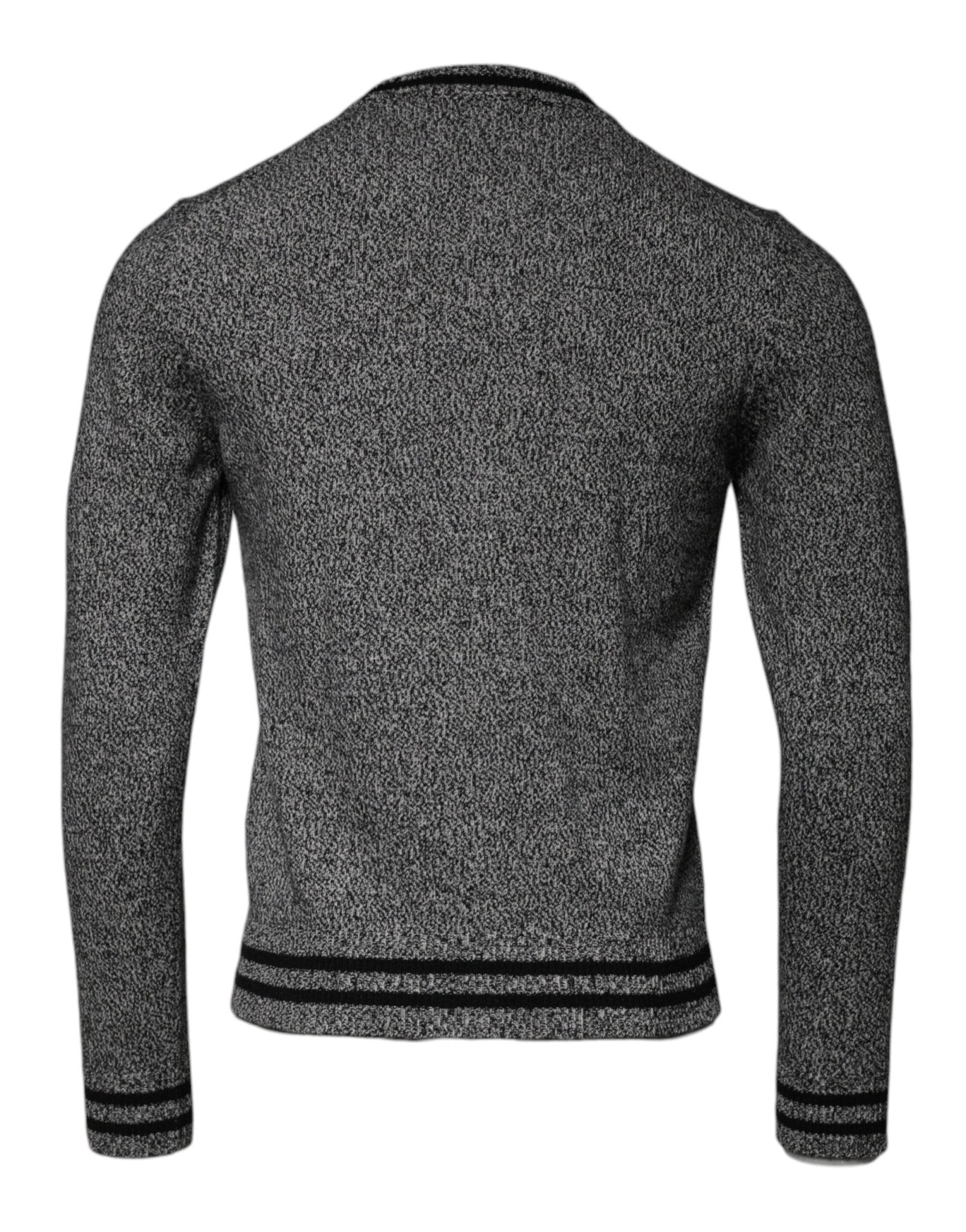 Dolce & Gabbana Gray Crown King Cashmere Pullover Sweater - Sandy Store ByNet