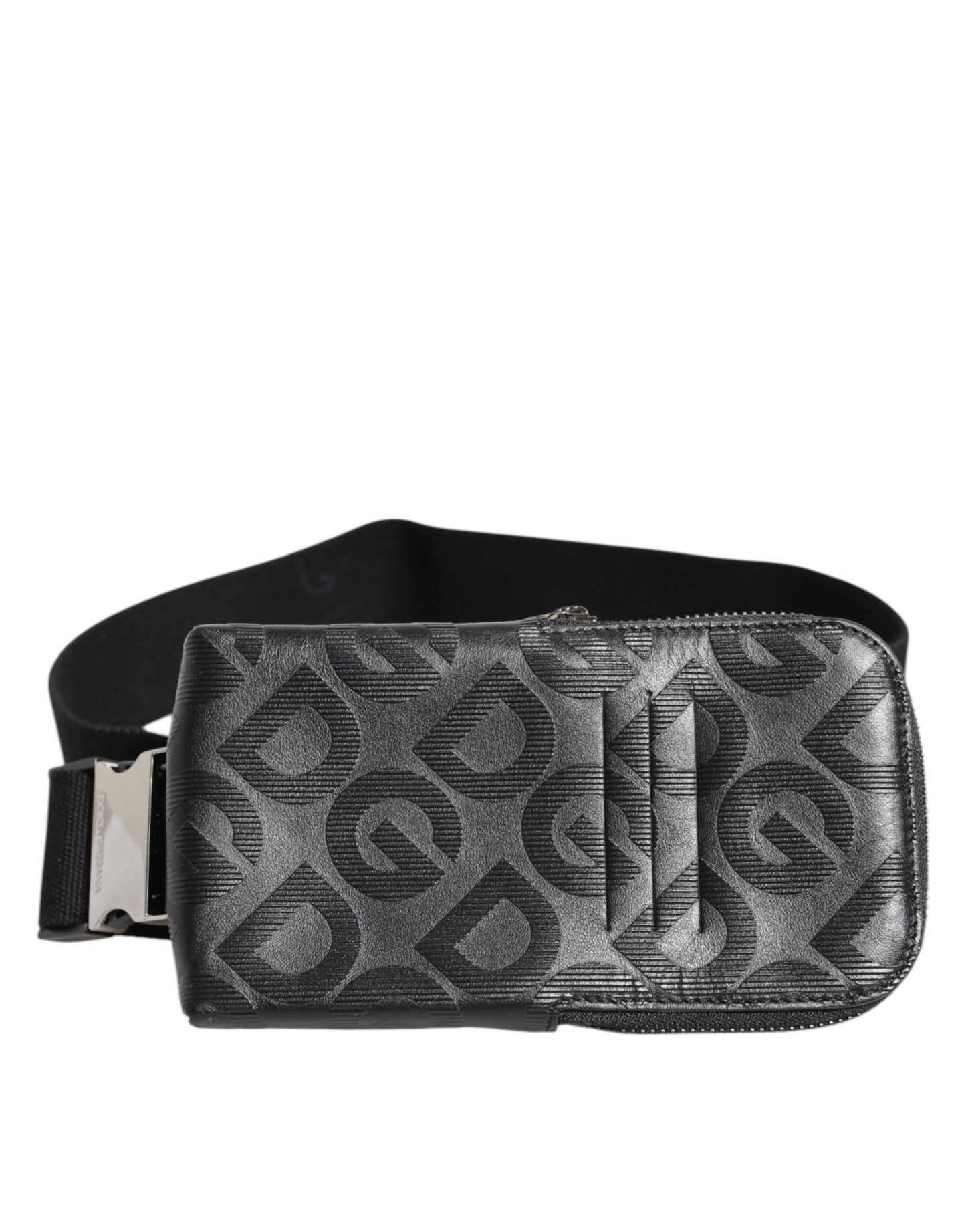 Dolce & Gabbana Gray DG Logo Mania Purse Phone Belt Waist Men Borse Bag – par Dolce & Gabbana | Disponible sur Sandy Store ByNet