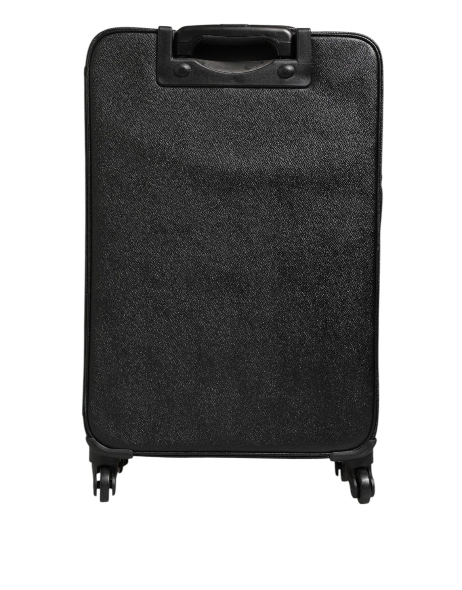 Dolce & Gabbana Gray Leather Logo Plaque Trolley Travel Wheel Men Suitcase Bag – par Dolce & Gabbana | Disponible sur Sandy Store ByNet