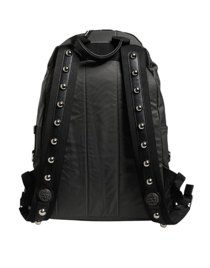 Dolce & Gabbana Gray Nylon Prince Forever School Travel Backpack Bag - Sandy Store ByNet