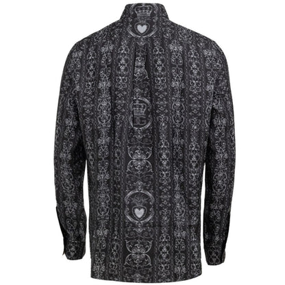 Dolce & Gabbana Gray Silk Shirt - Sandy Store ByNet