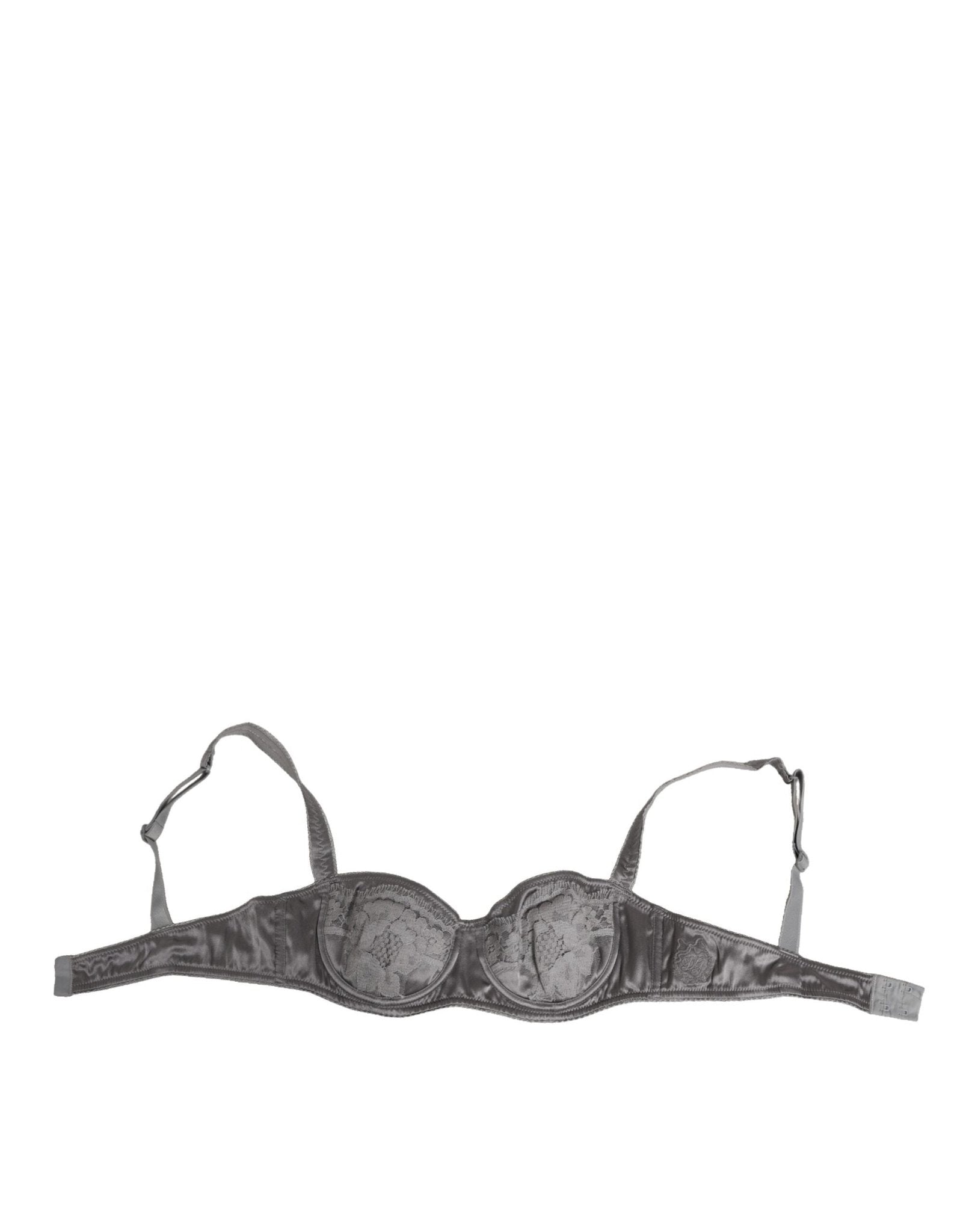 Dolce & Gabbana Gray Silk Underwired Balconette Bra Underwear – IT2 | S par Dolce & Gabbana | Disponible sur Sandy Store ByNet