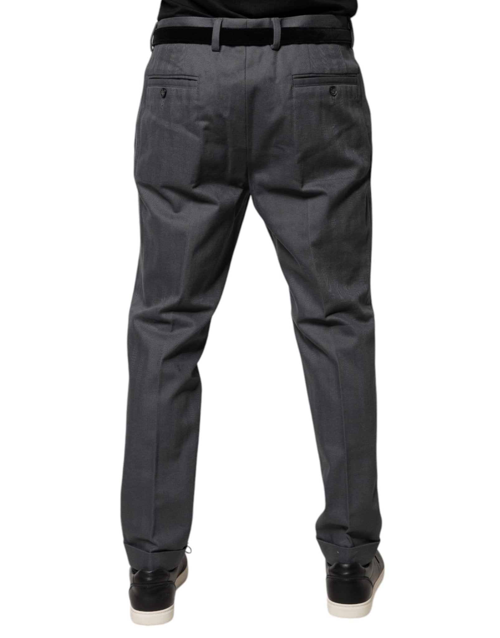 Dolce & Gabbana Gray Tapered Formal Dress Pants - Sandy Store ByNet
